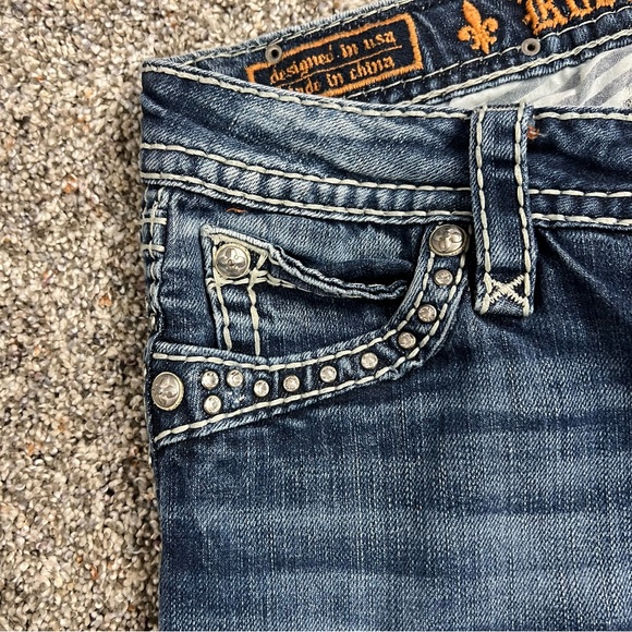 Women’s Rock Revival Elaina Boot Cut Stretch Jeans Size 27 E8254823L - Picture 6 of 16